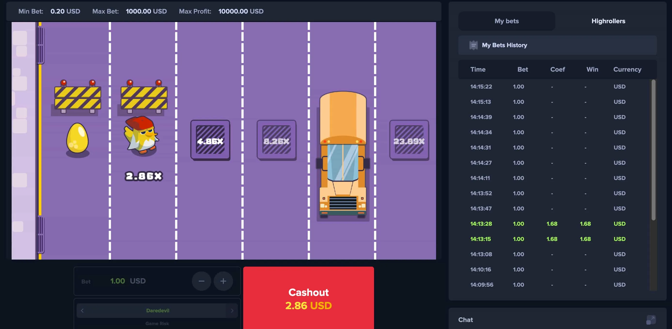 Argumenty za Wypróbowaniem Demo Chicken Cross Argumenty za Wypróbowaniem Demo Chicken Cross